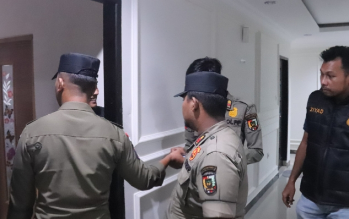 Satpol PP Pekanbaru Amankan Puluhan Pasangan Mesum Dalam Operasi Pekat
