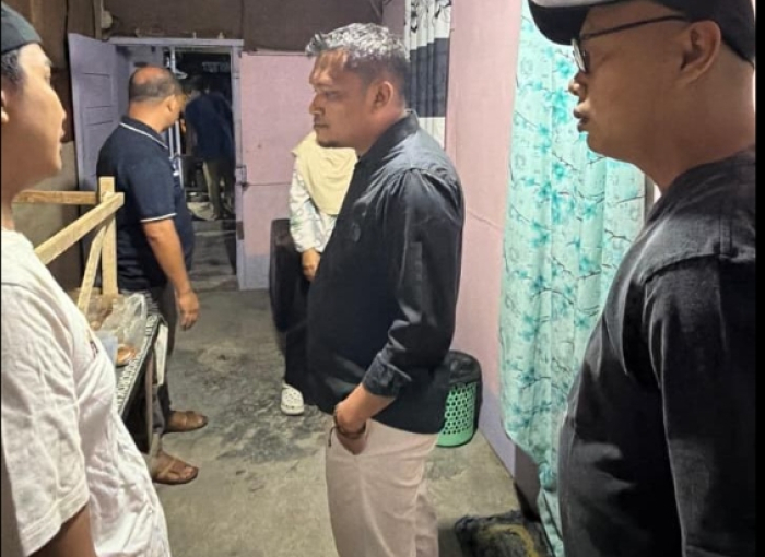 Camat Kulim bersama Aparat Gabungan Beri Peringatan Keras Kepada Pemilik Warung Remang-remang