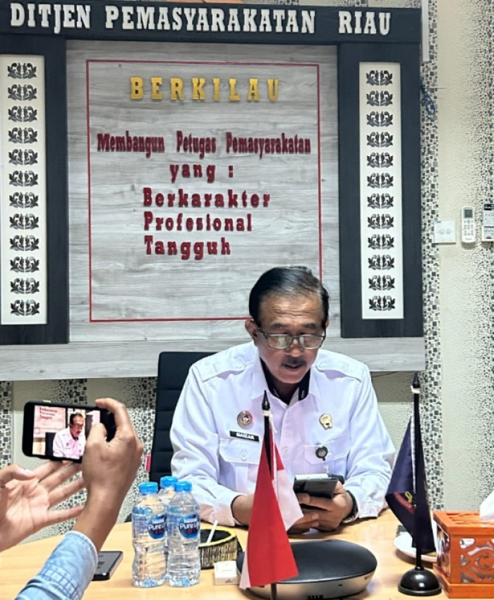 Sabam Tanjung Apresiasi Kakanwil Pemasyarakatan Riau, Maizar, yang Gencar Membina Warga Binaan di Bidang UMKM