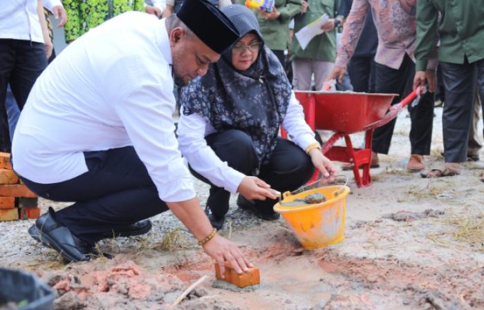Bantu Pasien Tak Mampu, Rumah Singgah Kesehatan Gratis Mulai Dibangun di Siak