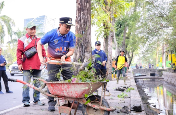 Goro Massal Serentak di Pekanbaru, Bersama Wujudkan Lingkungan yang Bersih, Sehat dan Nyaman