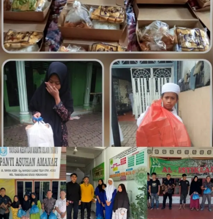 New Paragon dan Grand Dragon Serentak Salurkan Bantuan Sembako di Kota Medan dan Kota Pekanbaru