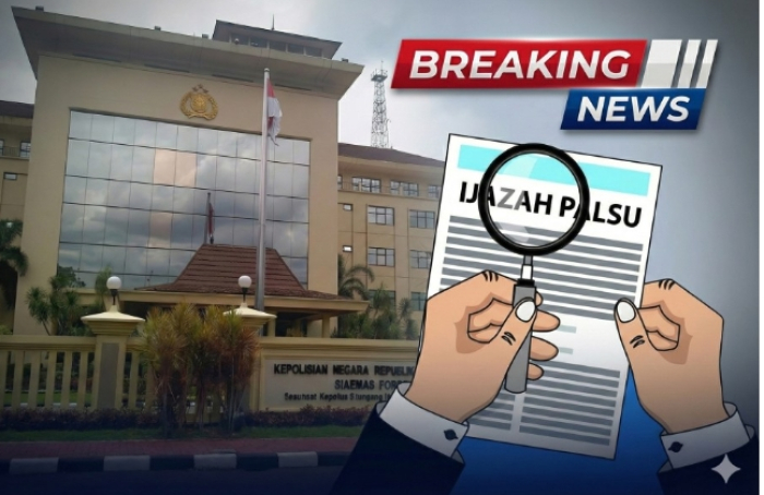 Polda Riau Masuk Angin? Kasus Ijazah Ketua DPRD Siak Resmi Diadukan ke Bareskrim
