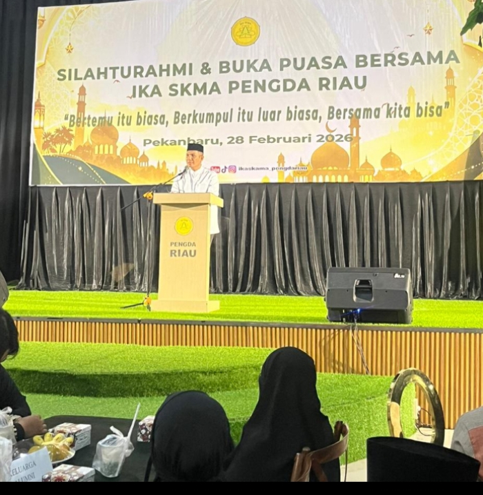 IKA SKMA Riau Gelar Buka Puasa Bersama Ramadhan 1447 H, Salurkan Bantuan dan Bingkisan