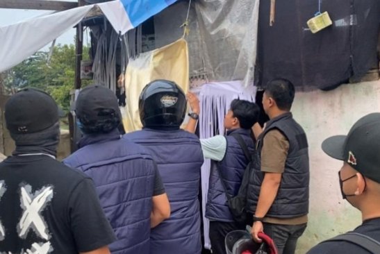Sarang Narkoba di Pangeran Hidayat Dirobohkan Polisi, Dua Pria Ditangkap