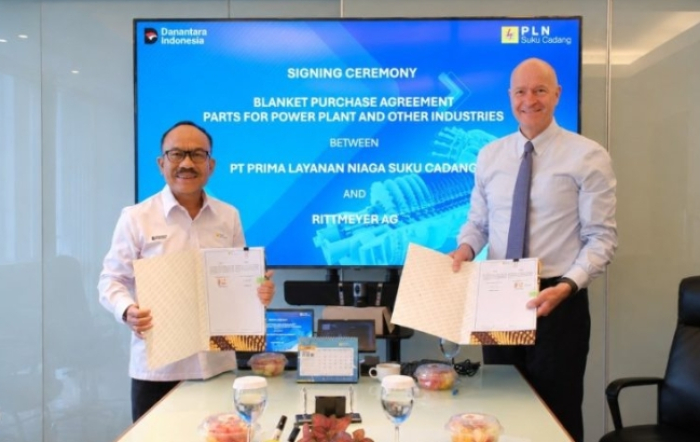 Perkuat Rantai Pasok Pembangkit, PLN Nusantara Power Grup Gandeng Rittmeyer AG Swiss