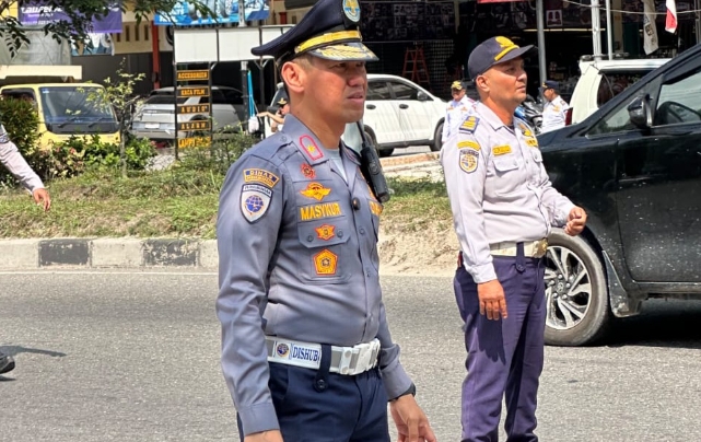 Dishub Pekanbaru Tegaskan Truk Tidak Boleh Melintas di Jalan Pesantren