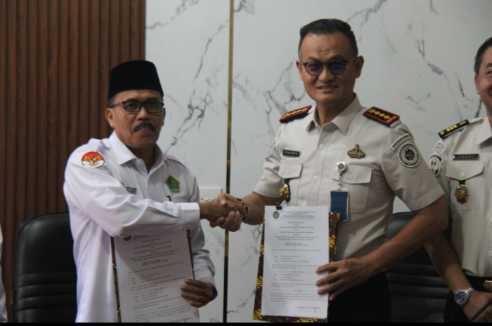 Langkah Nyata Tingkatkan Pembinaan Bagi Warga Binaan, Lapas Pekanbaru Tanda Tangani MoU dengan Kemenag Kota Pekanbaru
