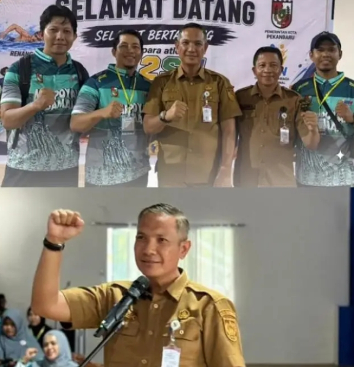 Plt Kadisdik Pekanbaru Alek Kurniawan Hadiri Pembukaan O2SN Tingkat SD di Marpoyan Damai