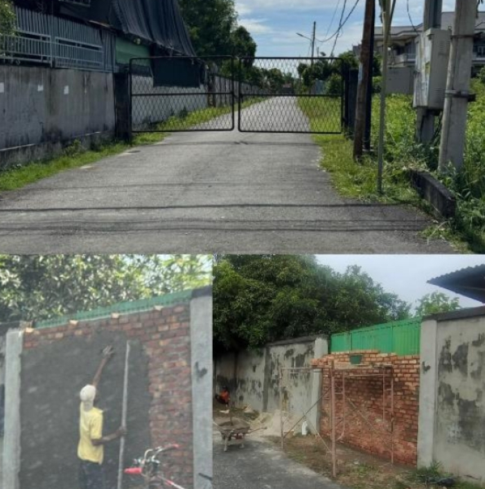 Akses Jalan Umum Menuju Vihara dan Rumah Warga Ditutup, Warga Minta Pemko Segera Bertindak dan Berikan Keadilan