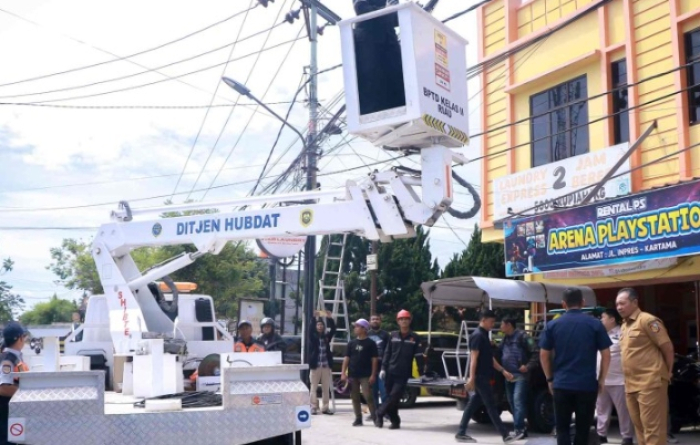 Pemko Pekanbaru Tertibkan Kabel Fiber Optik, Pelanggaran Akan Ditindak Tegas