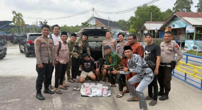 Tergiur Upah Rp50 Juta, Penyelundupan 13 Kg Sabu Kandas di Bengkalis