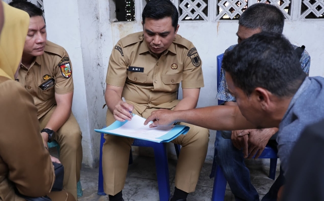 Jalan Teratai Pekanbaru Ditata, 450 Pedagang Mulai Dipindahkan ke Pasar Higienis Minggu ini