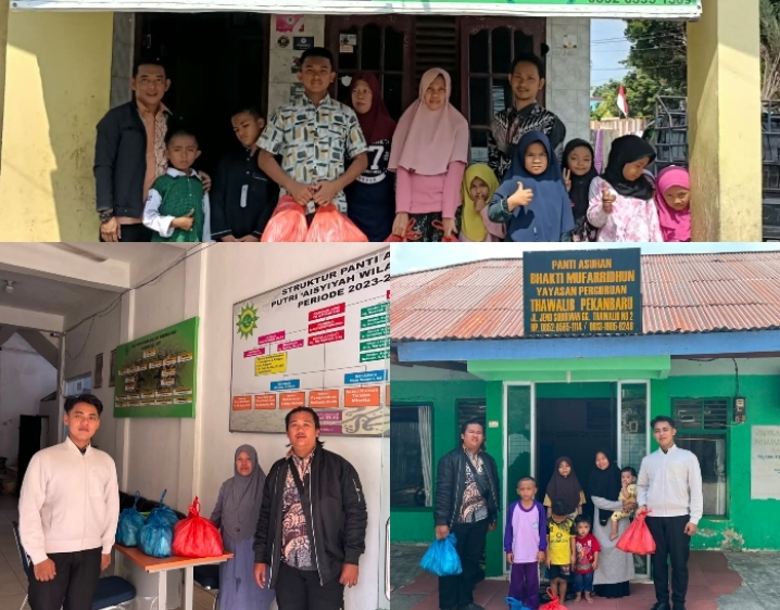 Rutinitas Jumat Berkah, Staf dan Karyawan Grand Dragon dan New Paragon Kembali Salurkan Sembako di Tiga Panti Asuhan