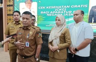 Diskes Pekanbaru Gelar Cek Kesehatan Gratis di DPRD Riau