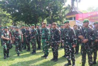 Dandim 0301/Pekanbaru Pimpin Apel Gelar Pasukan Pengamanan VVIP Sambut Kunjungan Kerja Wakil Presiden RI ke Riau