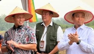 Penanaman Jagung Pipil Dan Penyerahan Bantuan Bagi Petani Serta KWT Pekanbaru