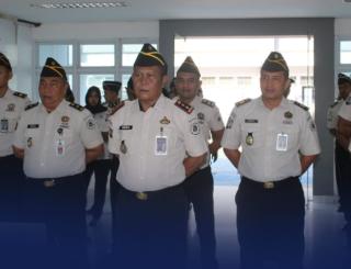 Lapas Narkotika Rumbai Ikuti Apel Bersama Awal Bulan Kementerian