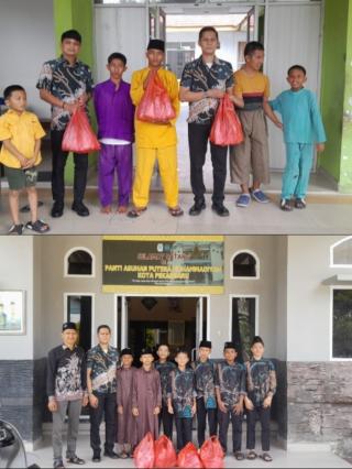 Rutinitas Jumat Berkah, Staf dan Karyawan Grand Dragon dan New Paragon Salurkan Bantuan Sembako ke dua Panti Asuhan di Pekanbaru