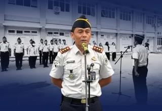 Kalapas Narkotika Rumbai Pimpin Langsung Apel Pagi Rutin, Tekankan Kedisiplinan